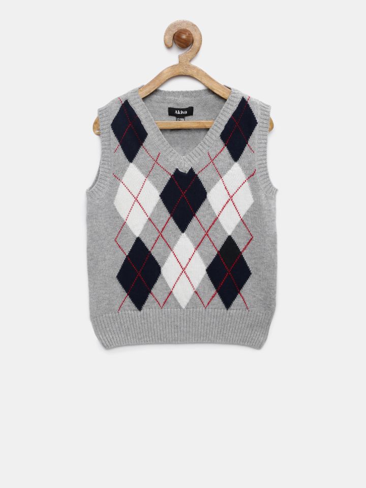 boys navy sweater vest