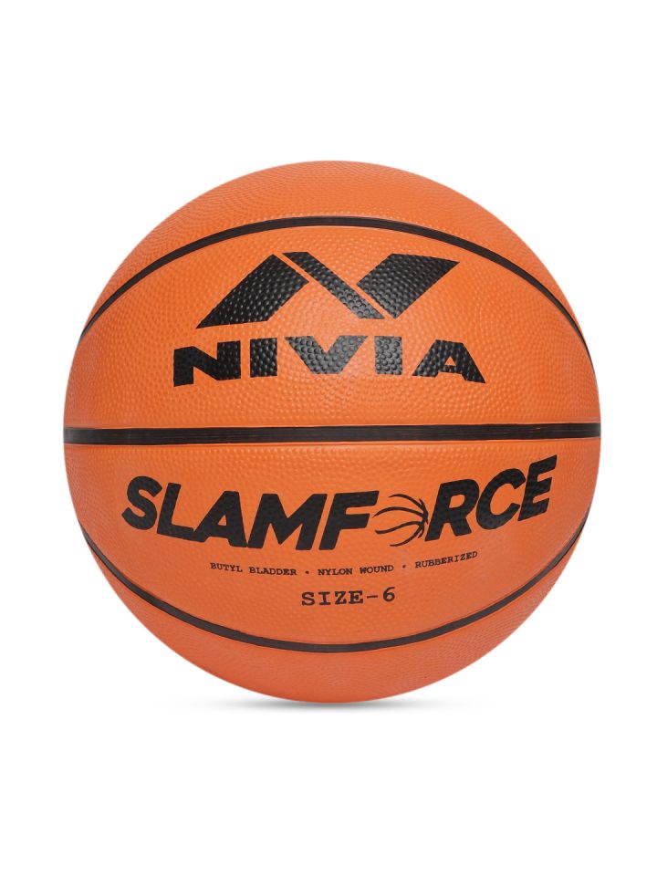 Buy Nivia Unisex Slam Force Orange Basketball Basketballs For