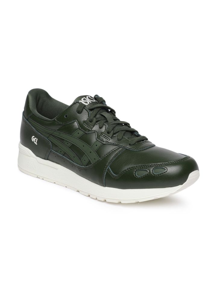 Asics leather shoes mens store