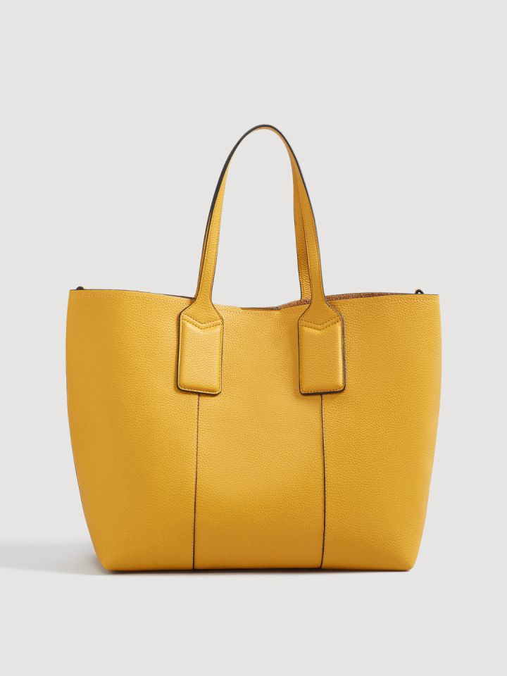 Mango mustard yellow solid sling hot sale bag