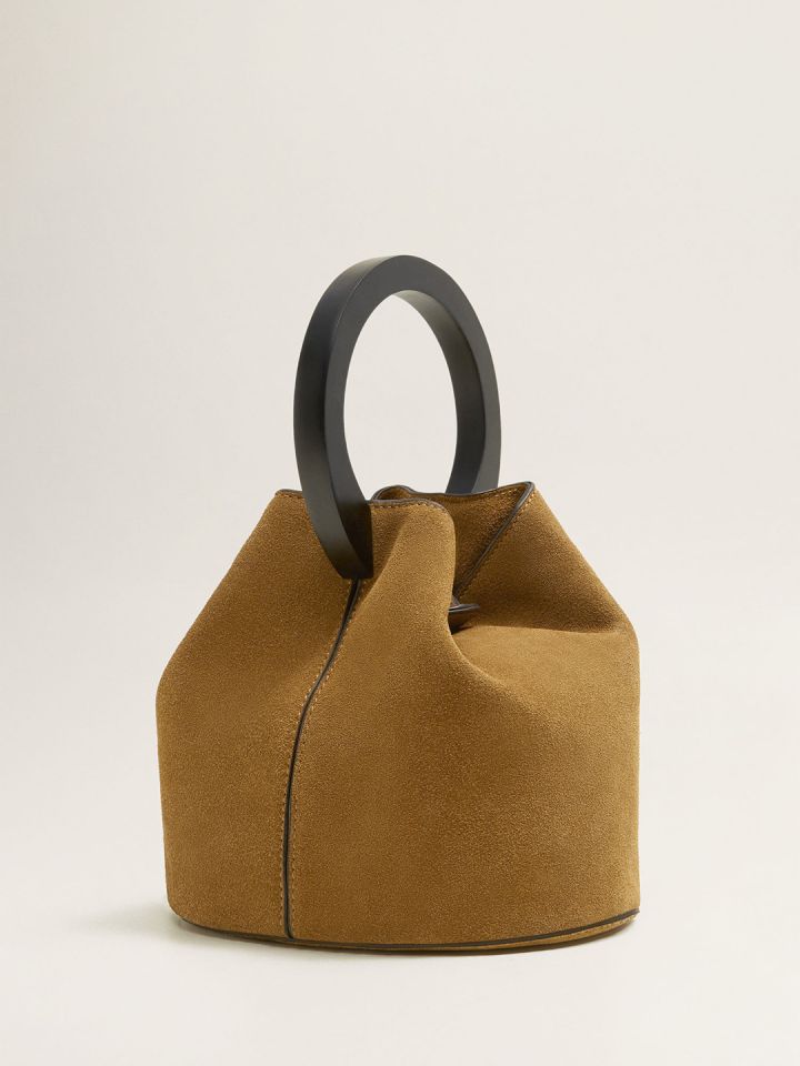 Mango wooden hotsell handle bag
