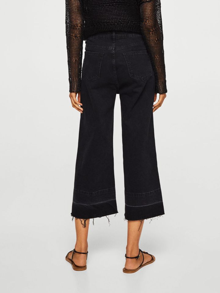 mango culotte relaxed jeans