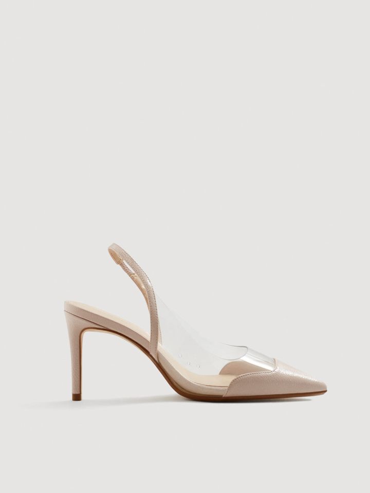Mango clear heels new arrivals