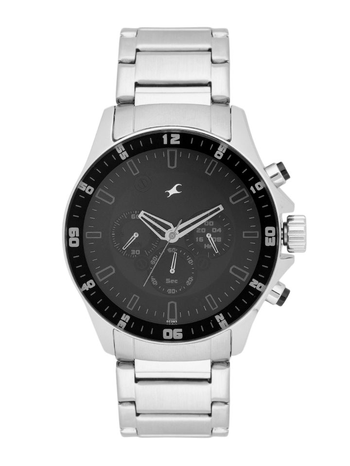 Buy Fastrack Men Black Analogue Watch NK3072SM01 BBD11