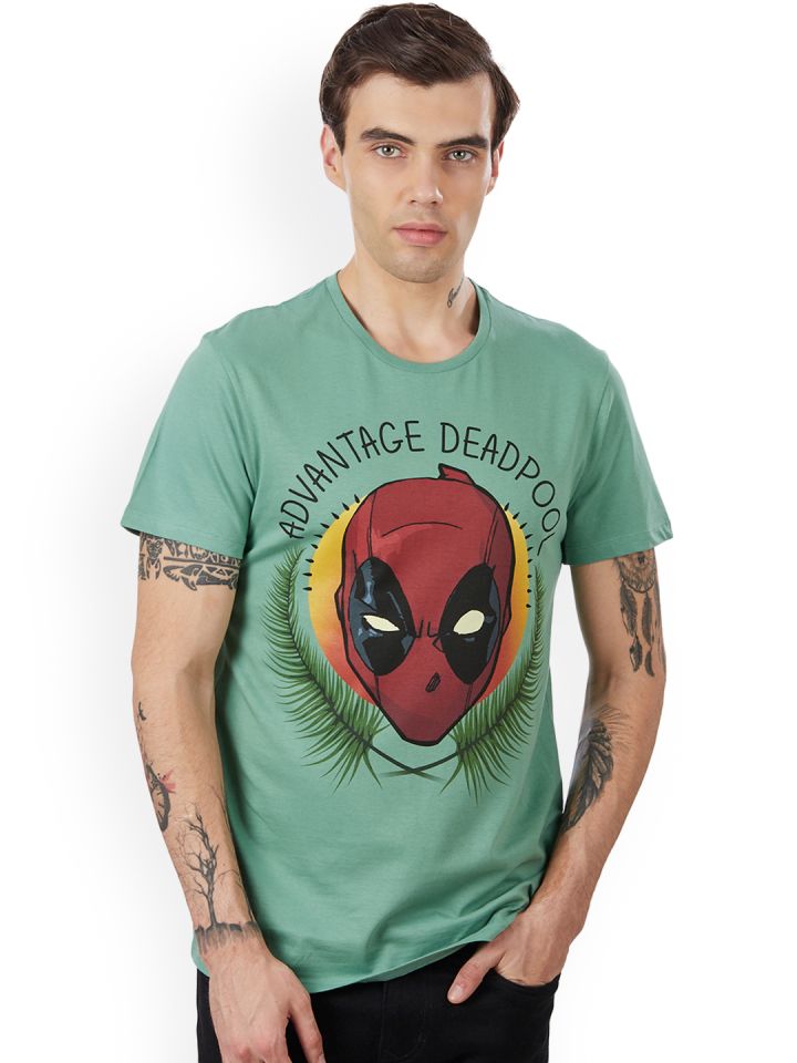 Deadpool t 2025 shirt myntra