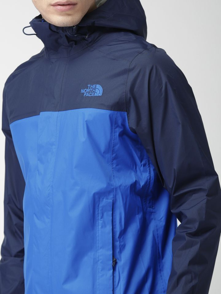 Buy The North Face Men Blue Colourblocked M Venture 2 Jacket Jackets For Men Myntra