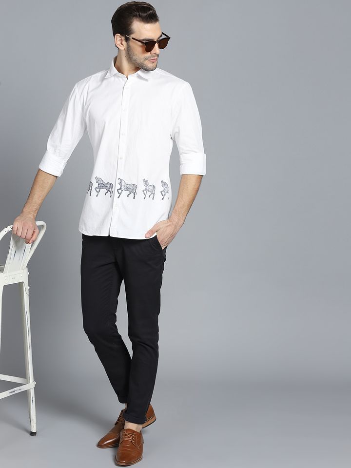 Buy Rohit Bal Limited Men White Ivory Block Print Casual Shirt Shirts For Men 7024480 Myntra Having a rohit bal collection showcased at lakme fashion week was significant both for usha silai and. rohit bal limited men white ivory block print casual shirt