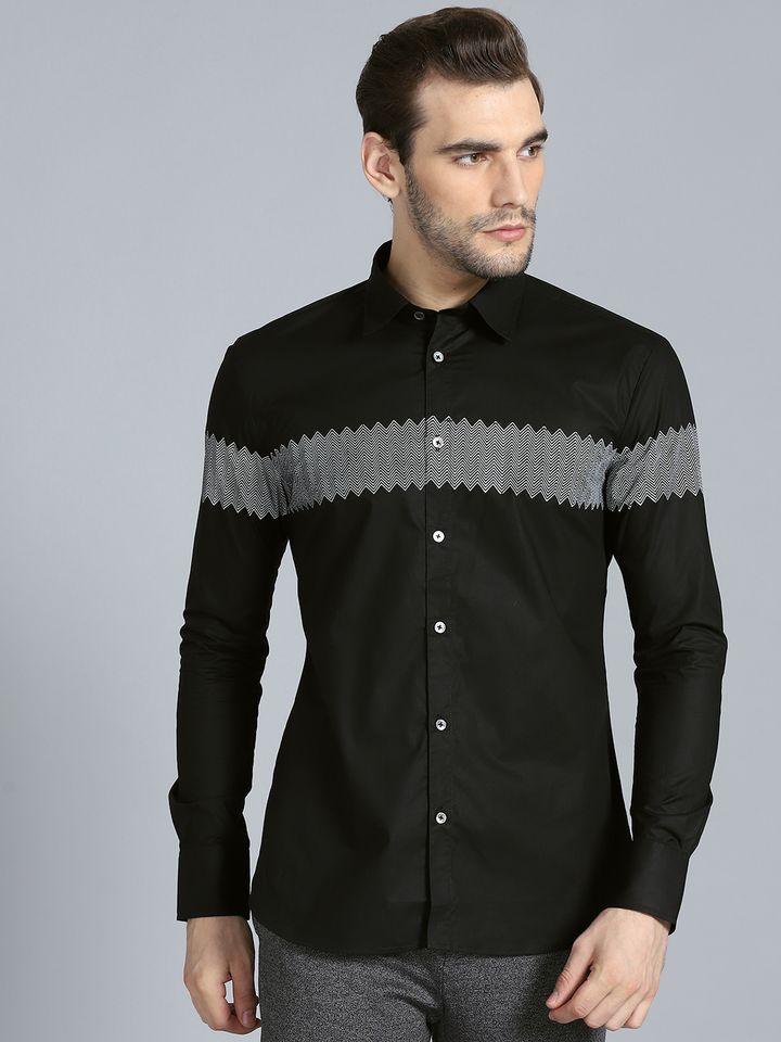 Buy Rohit Bal Limited Men Black Ivory Block Print Casual Shirt Shirts For Men 7024493 Myntra Rohit bal was born in srinagar, jammu & kashmir.