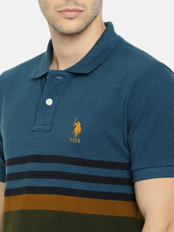 us polo t shirts myntra