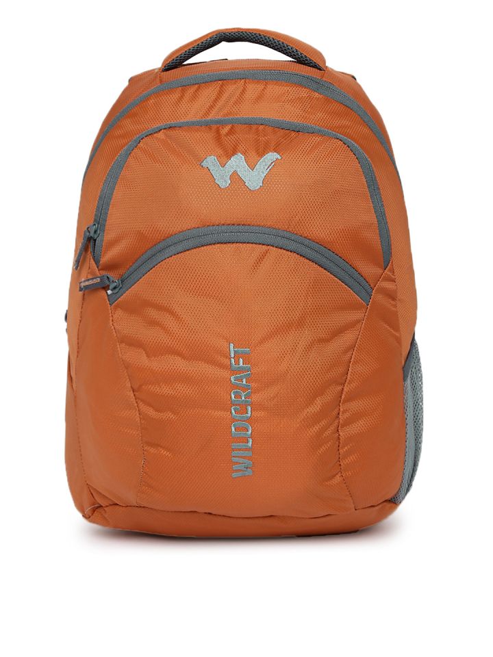 Wildcraft orange backpack online