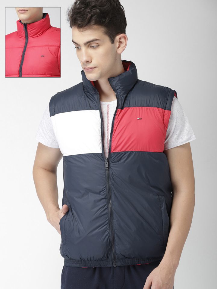 Tommy hilfiger reversible puffer vest online