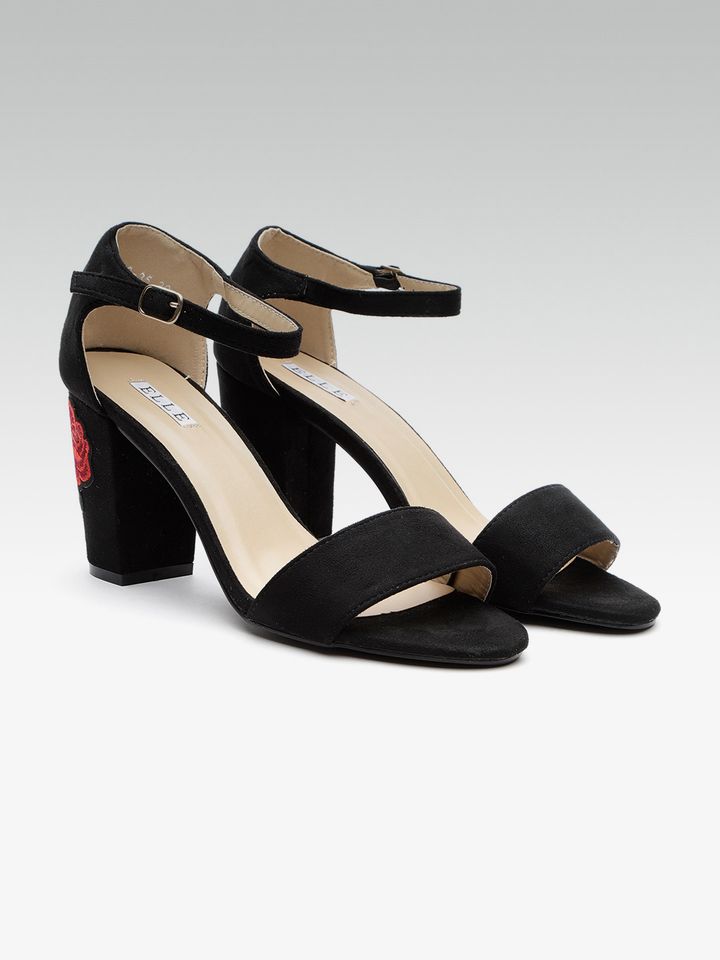 myntra block heels