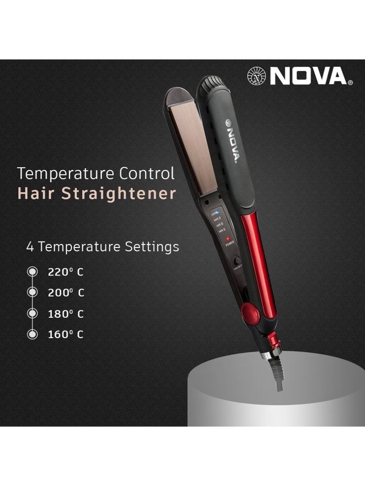 Nova hair deals straightener homeshop18