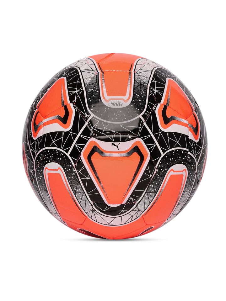 Puma Unisex Orange Black FINAL 6 MS Trainer Football