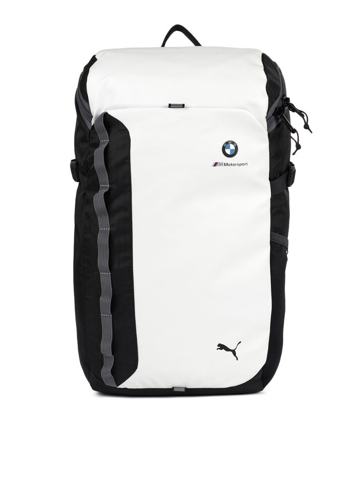 puma bmw motorsport white backpack