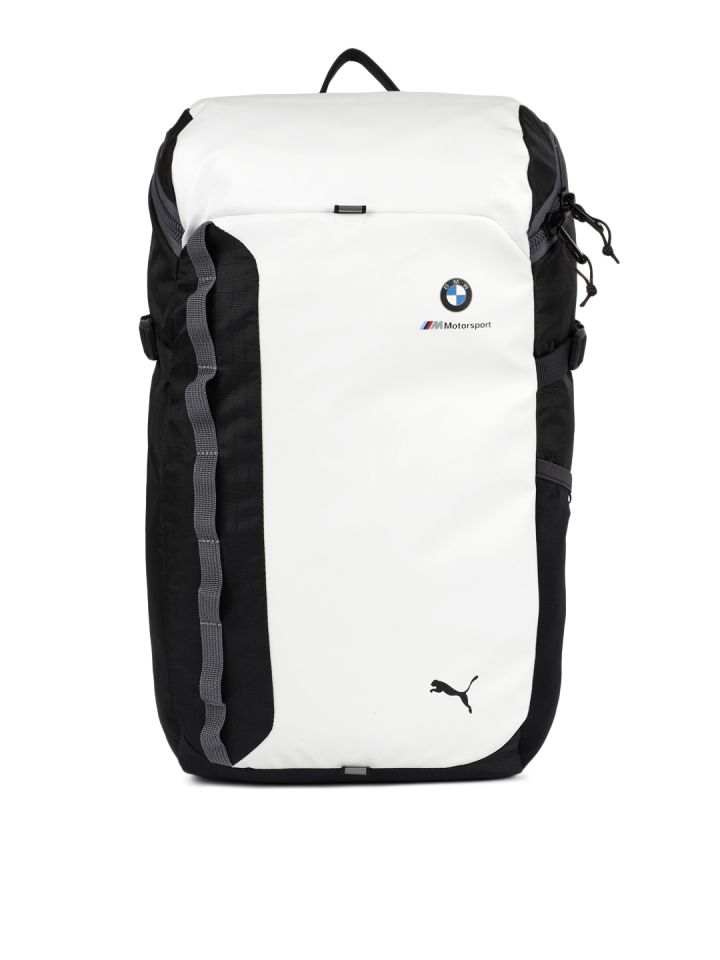 puma bmw white bag