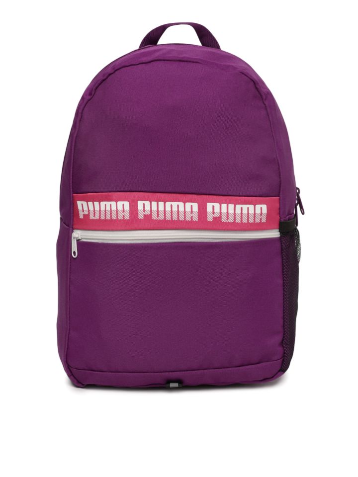 puma purple backpack