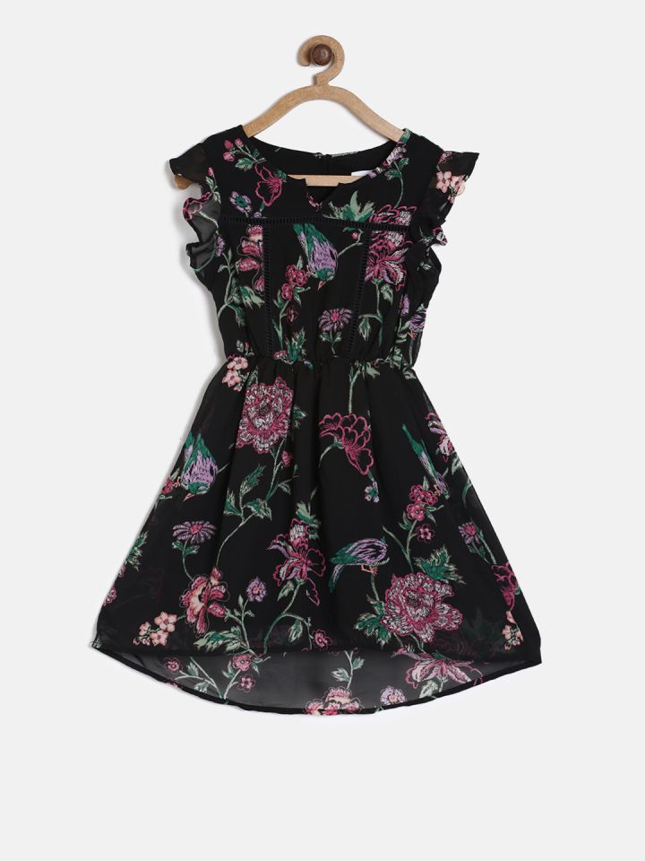 children's place black dress