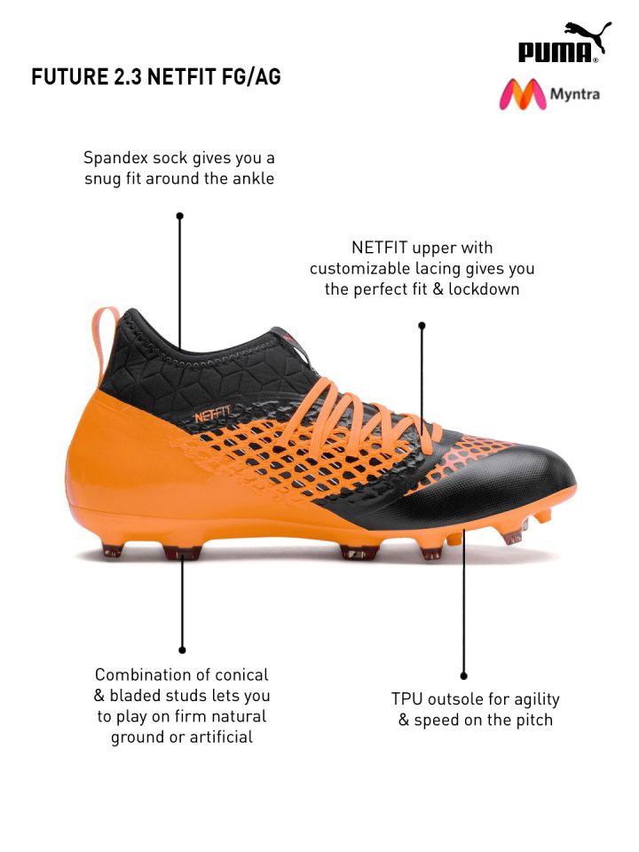 Puma future top 2.3 netfit black