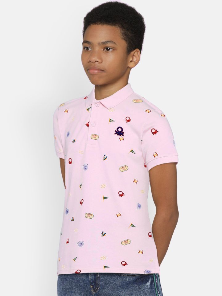 Baby boy pink sales polo