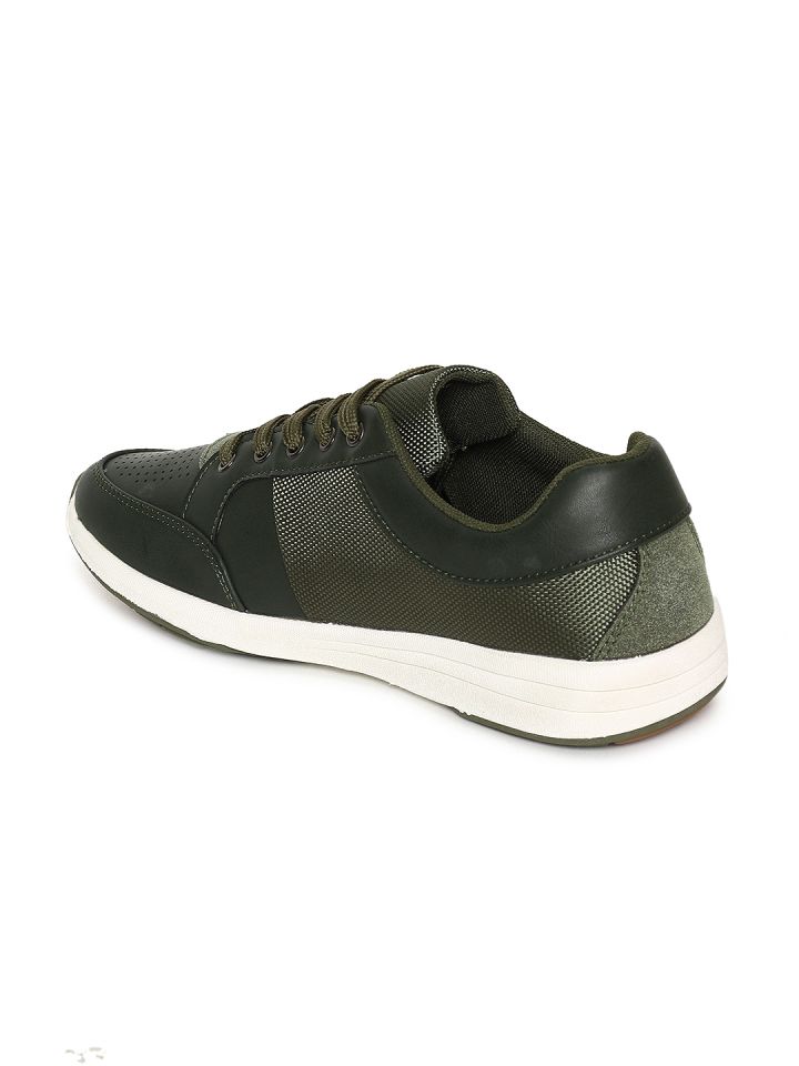 Olive green polo shoes deals