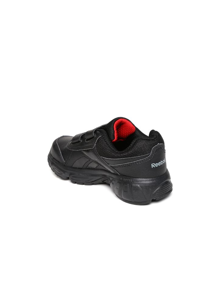 Reebok school shoes black velcro sale