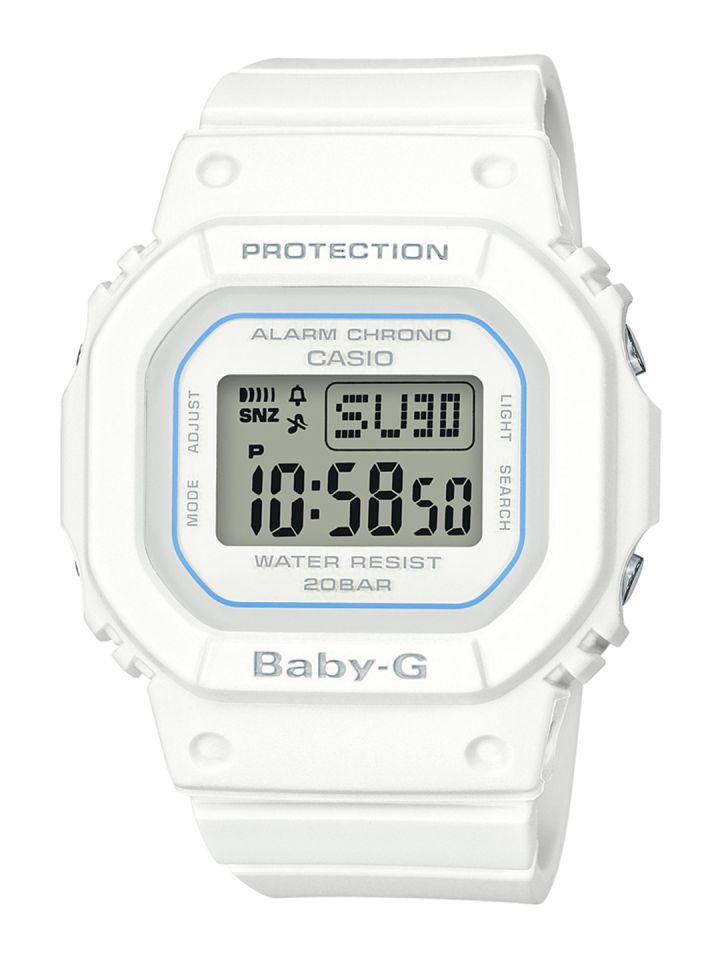 CASIO Baby G Women White Dial Digital Watch BGD 560 7DR B210