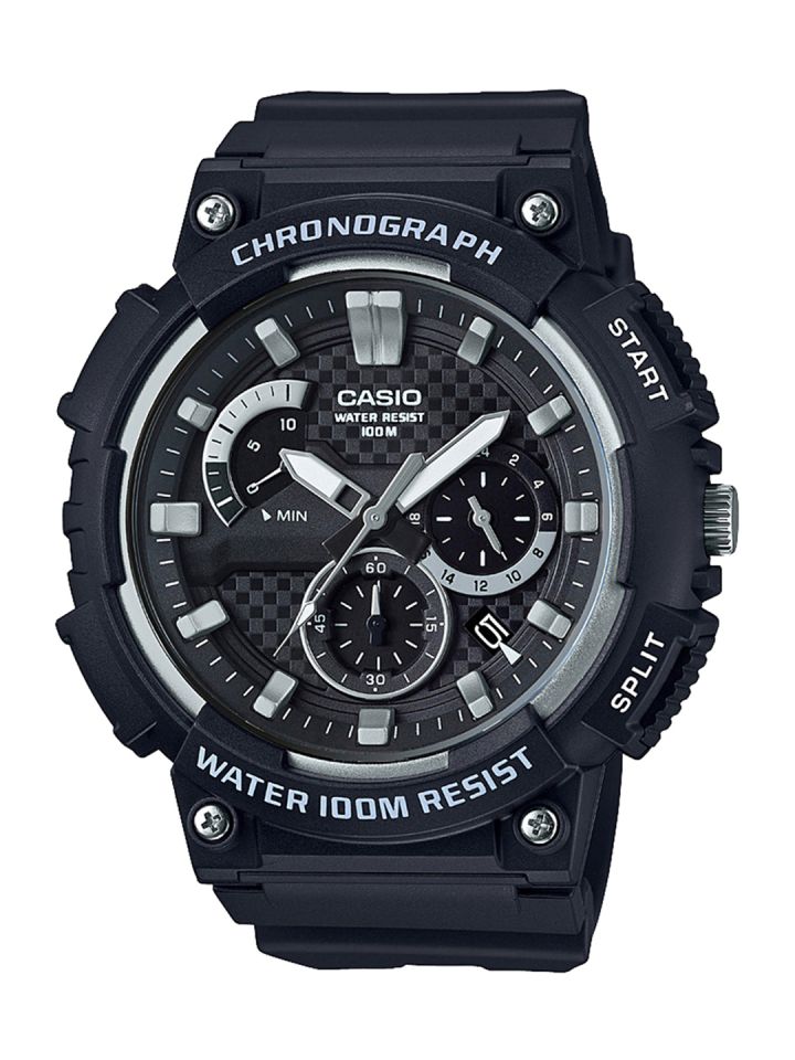 CASIO Youth Series Men Black Dial Analog Watch MCW 200H 1AVDF A1322