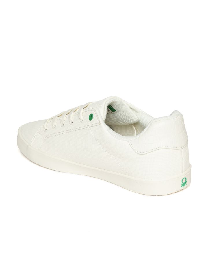 White sneakers 2025 benetton