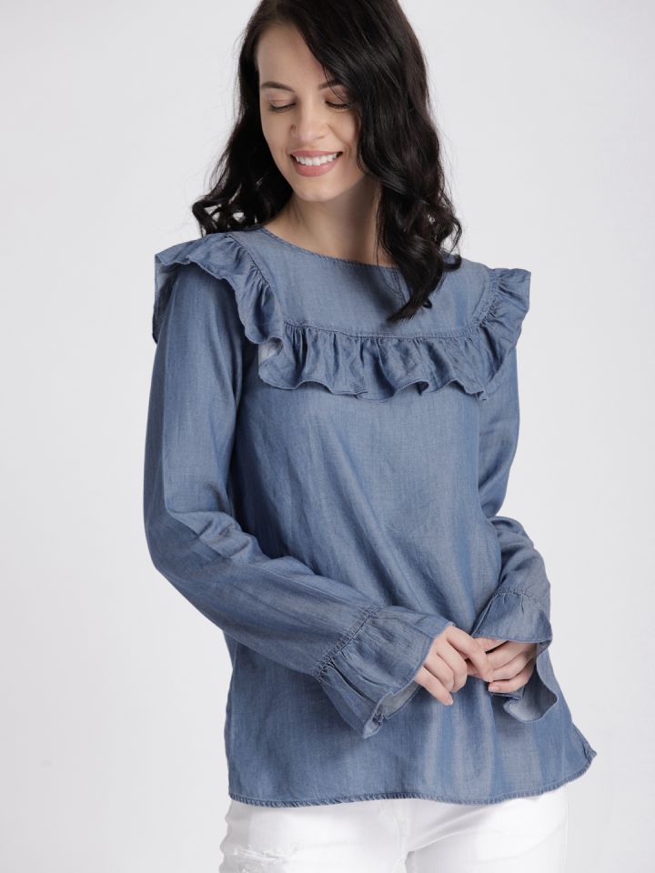 gap womens long sleeve t shirts