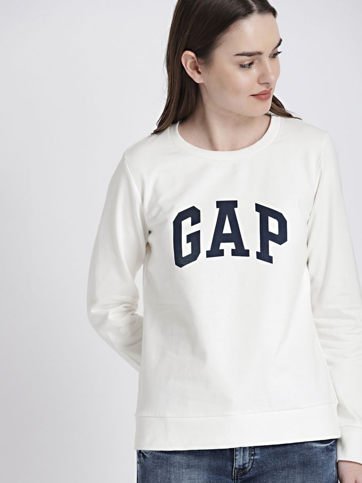 gap sweatshirts myntra