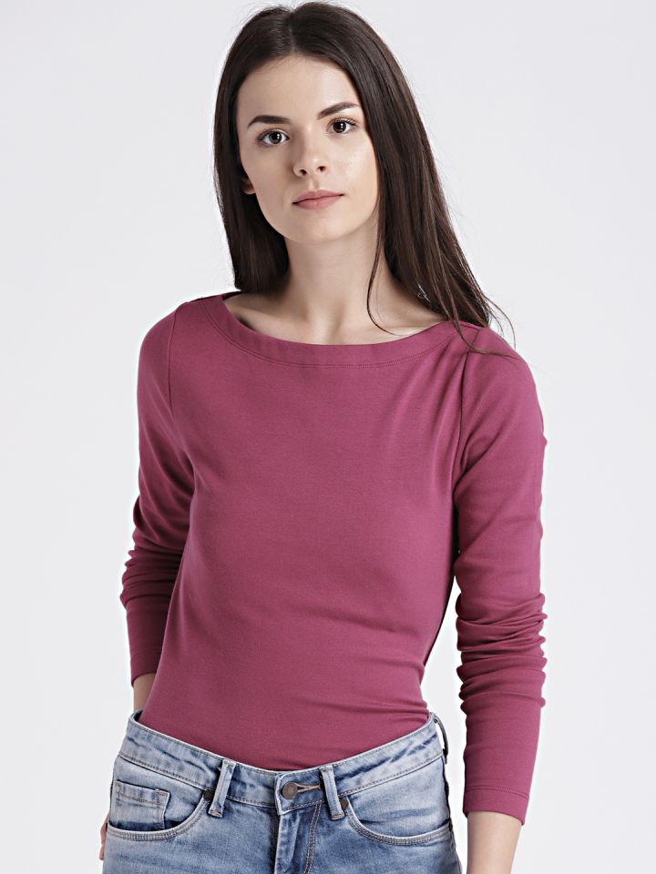 gap womens long sleeve t shirts