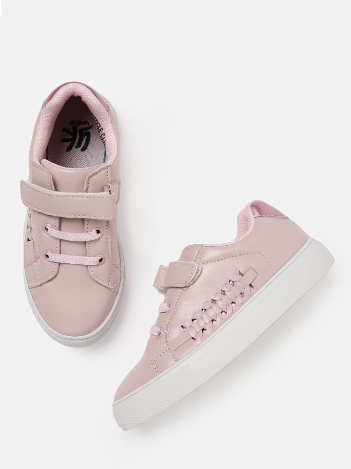 YK Girls Pink Sneakers - Casual Shoes 