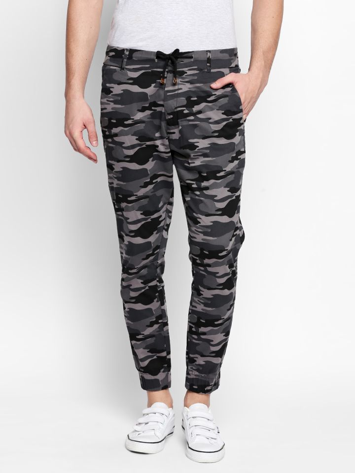 Army track pants myntra 2025