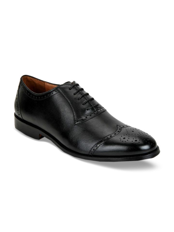 Buy Churchill Company Men Black Leather Formal Oxford Shoes