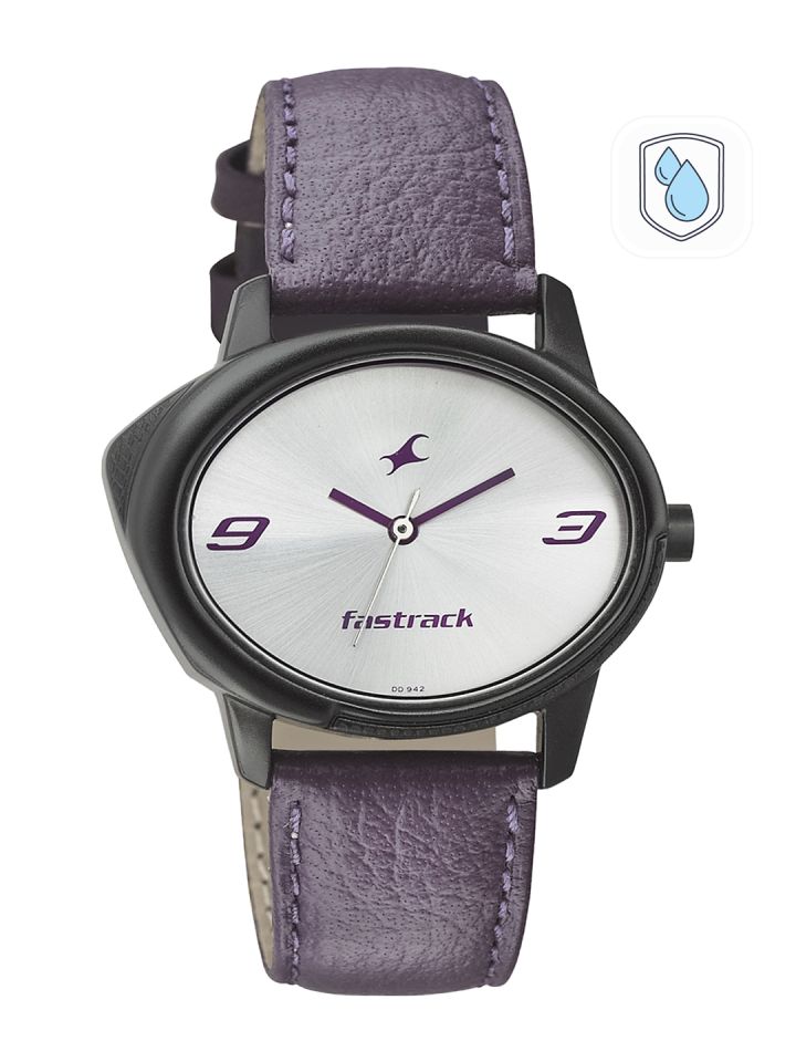 Buy Fastrack Women Silver Toned Dial Watch 6098NL01 Watches
