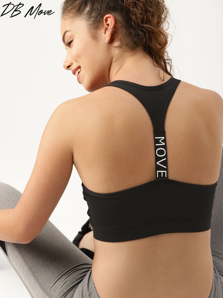 heavily padded sports bra