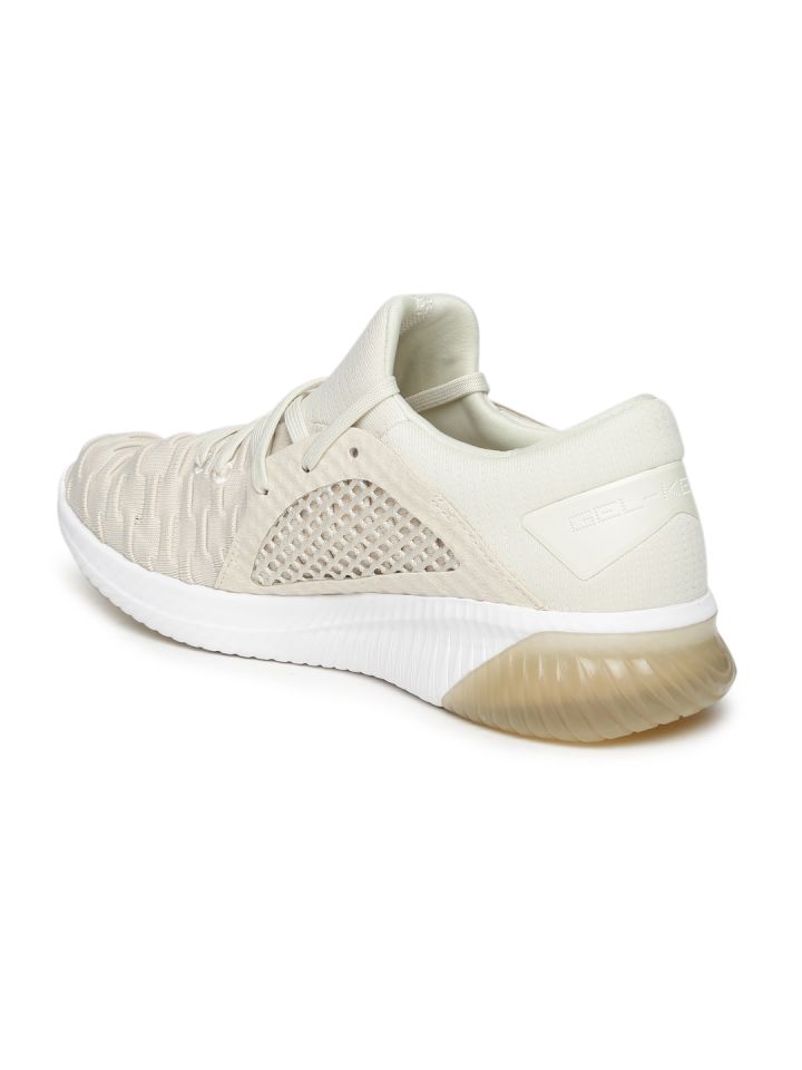 ASICS Women GEL KENUN KNIT MX Cream Running Shoes