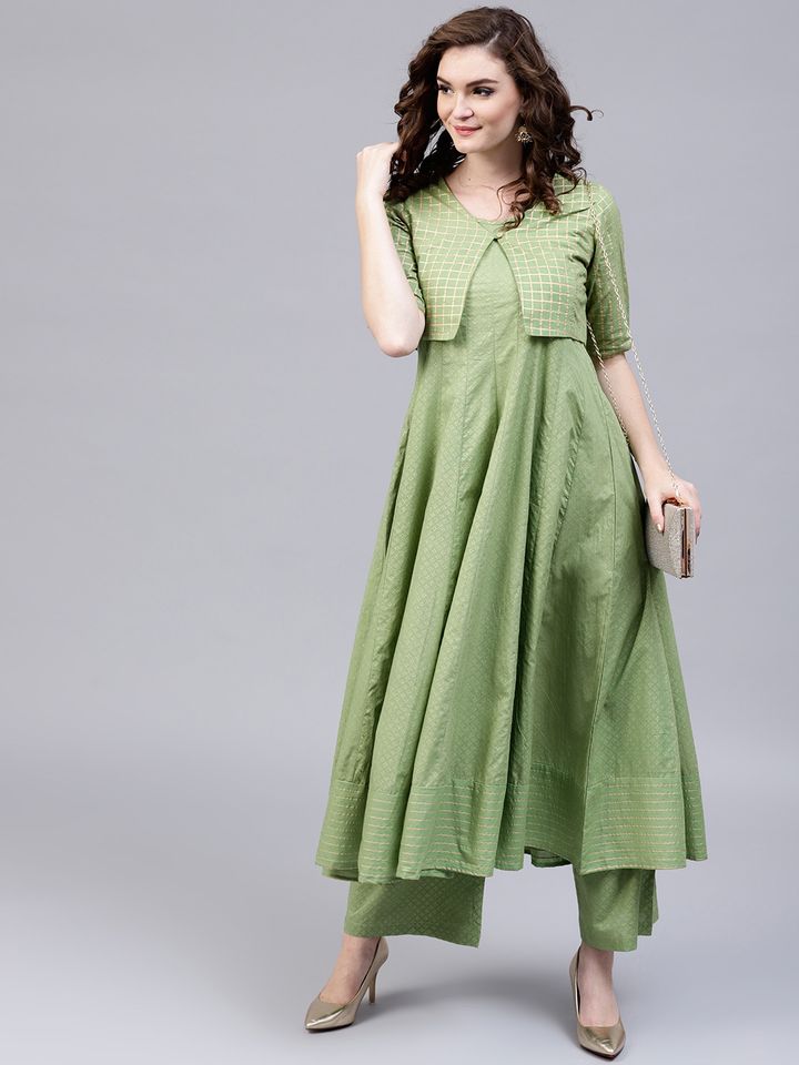 anarkali kurta myntra