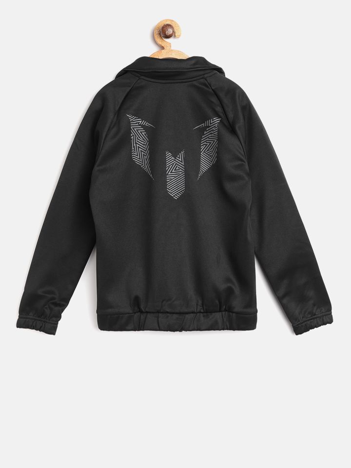 ADIDAS Boys Black YB Messi KN Tracksuit
