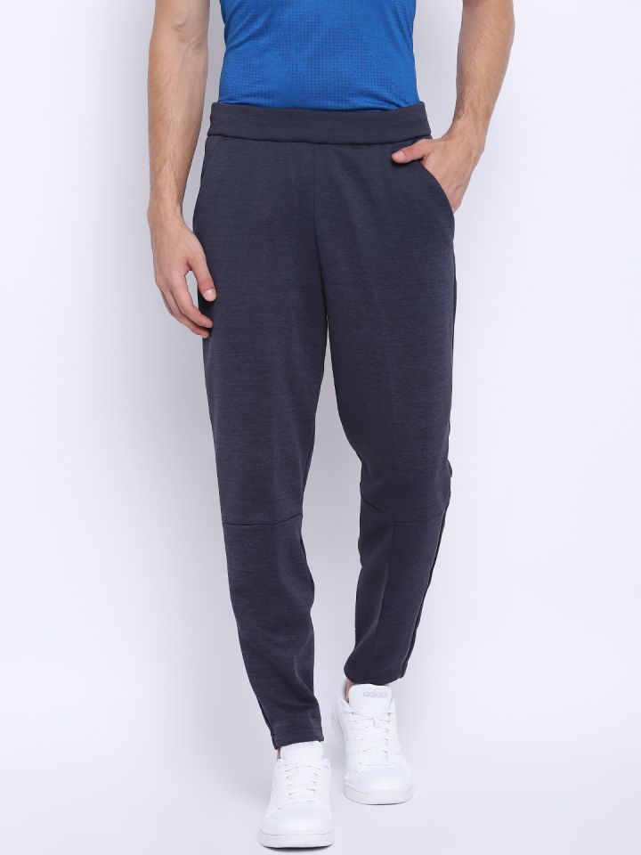 navy blue adidas track pants