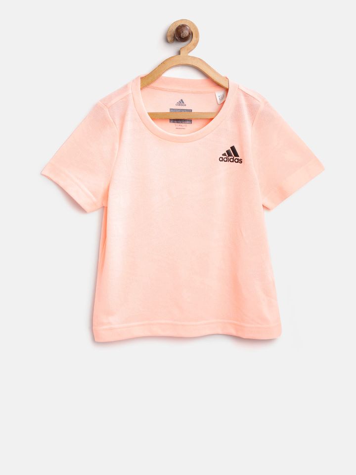 peach adidas shirt