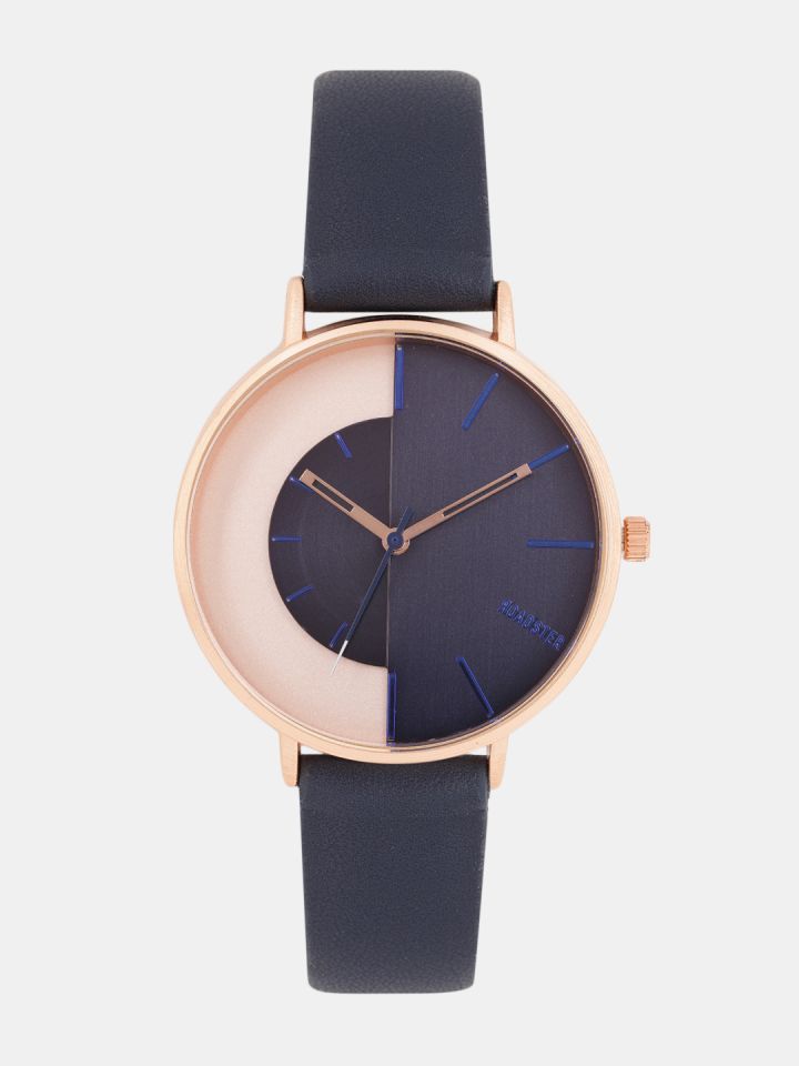 Buy Roadster Women Navy Blue Beige Analogue Watch MFB PN