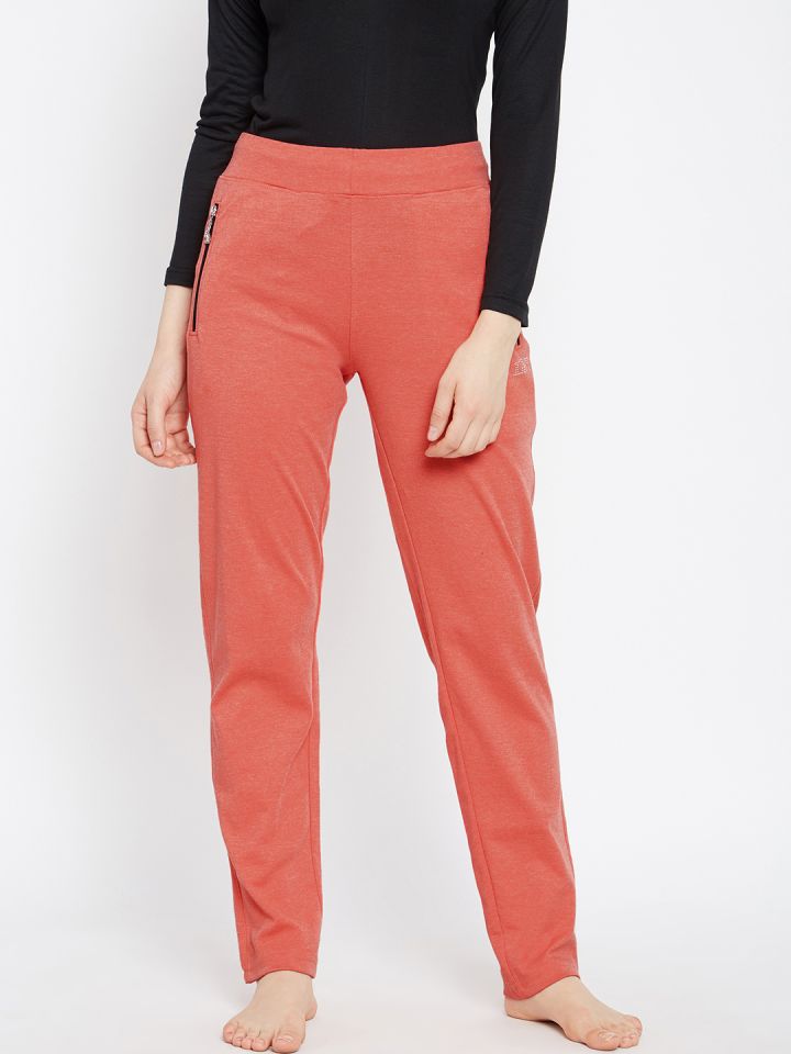 Buy Camey Women Orange Solid Lounge Pants 99 - Lounge Pants for Women  7103141