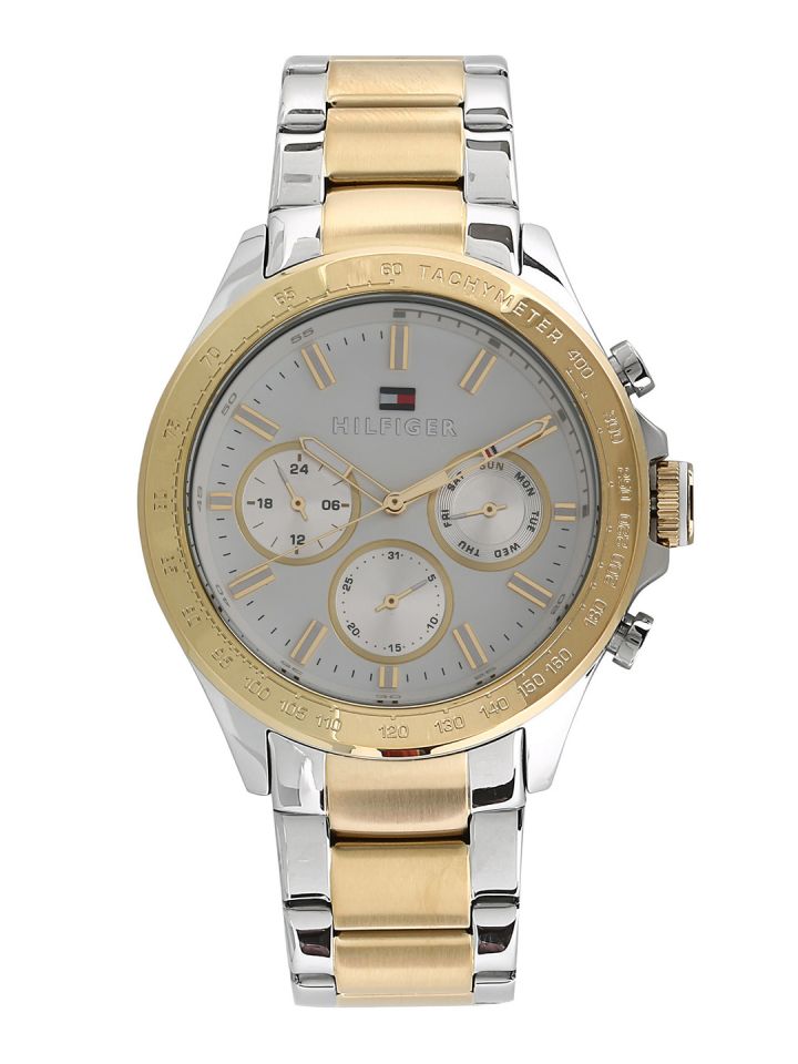 Tommy Hilfiger Men White Gold Toned Analogue Watch TH1791226