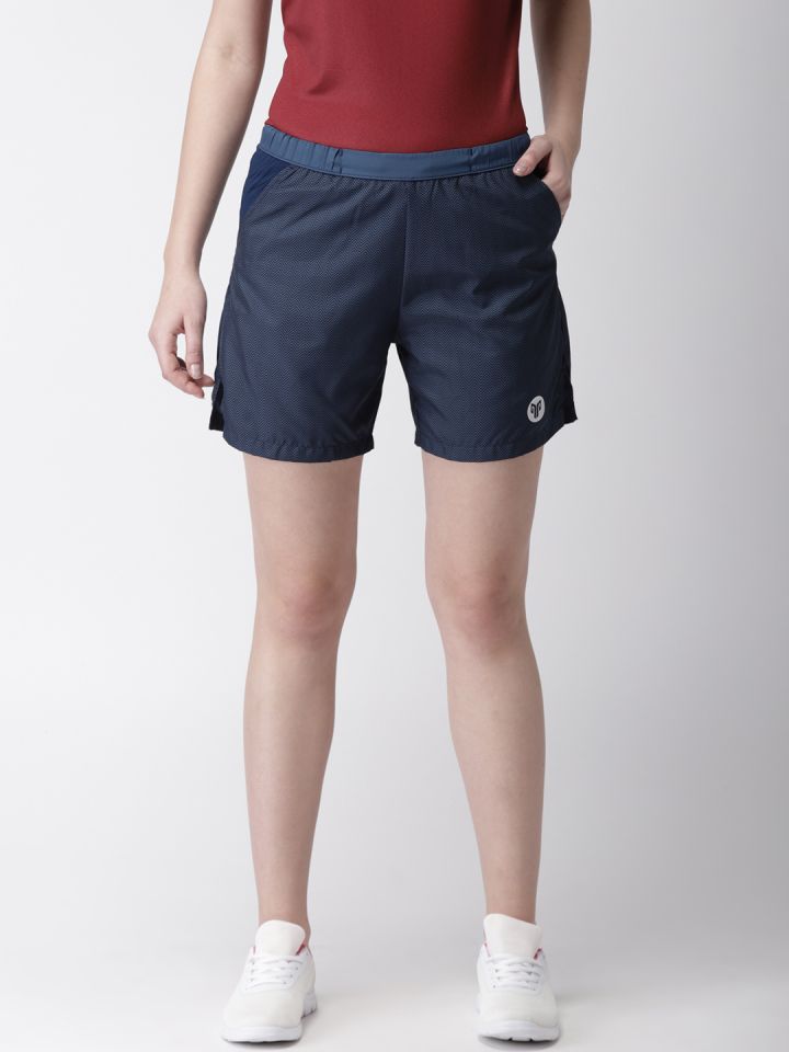 navy blue running shorts women's