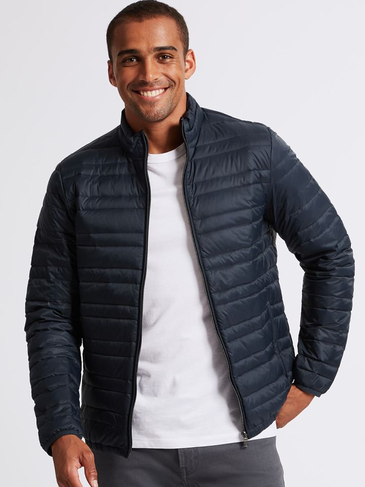 Marks and spencer mens padded jacket best sale