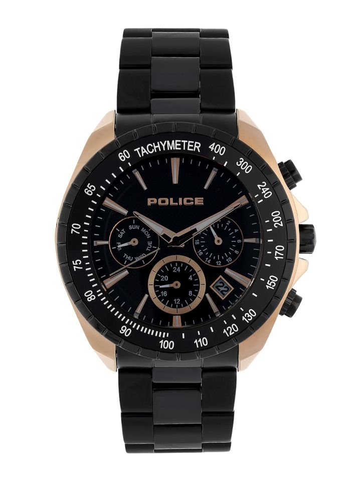 Buy Police Men Black Analogue Watch Pl15328jsrb02m Watches For Men 7116165 Myntra