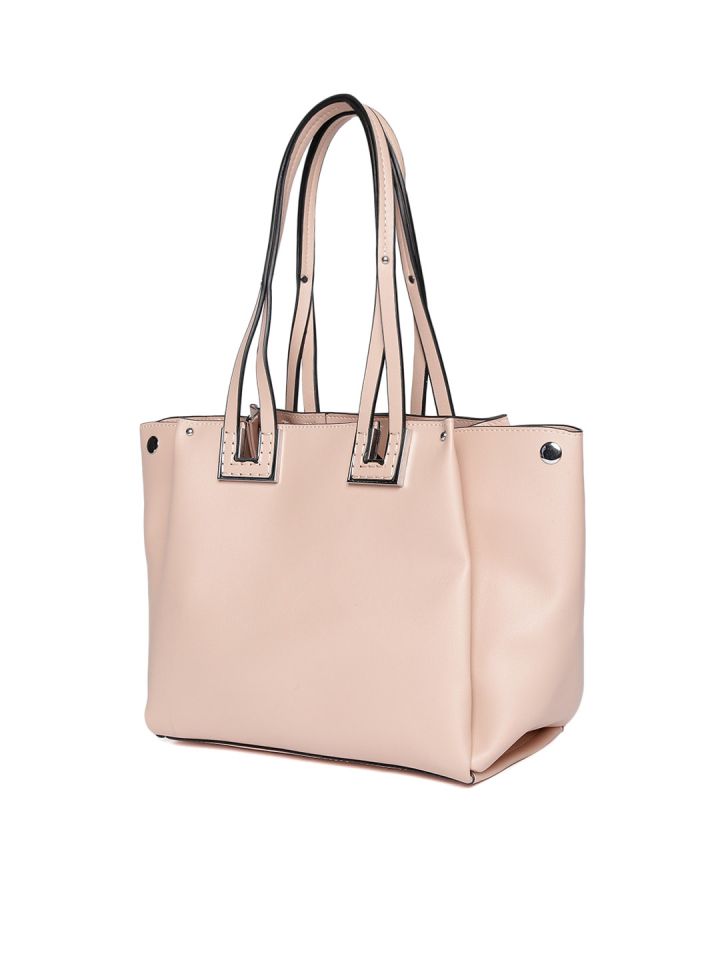 Dressberry pink solid shoulder bag on sale