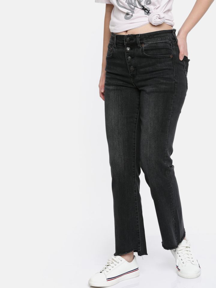 american eagle outfitters high waisted bootcut jeans